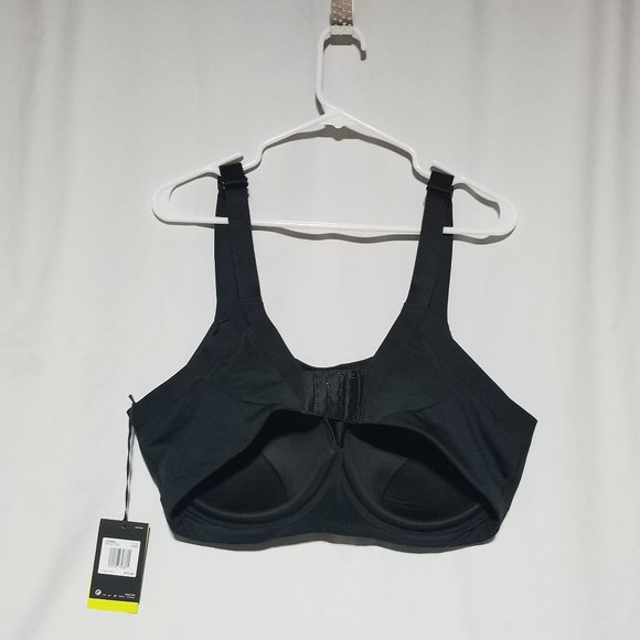 Nike Plus Size Bold Sports Bra, black - Picture 3 of 5